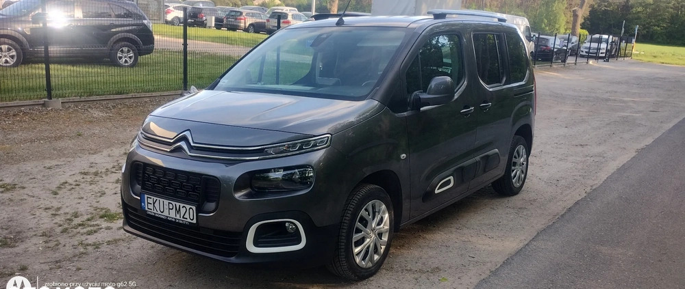 Citroen Berlingo cena 69900 przebieg: 69000, rok produkcji 2018 z Gostynin małe 631